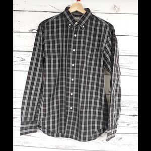 J. Crew Men's Size Small Shirt button Down ,gray and black*